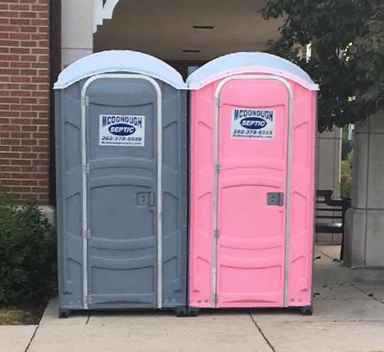 Women-Only Portable Restroom - Waukesha Portable Toilet Rental